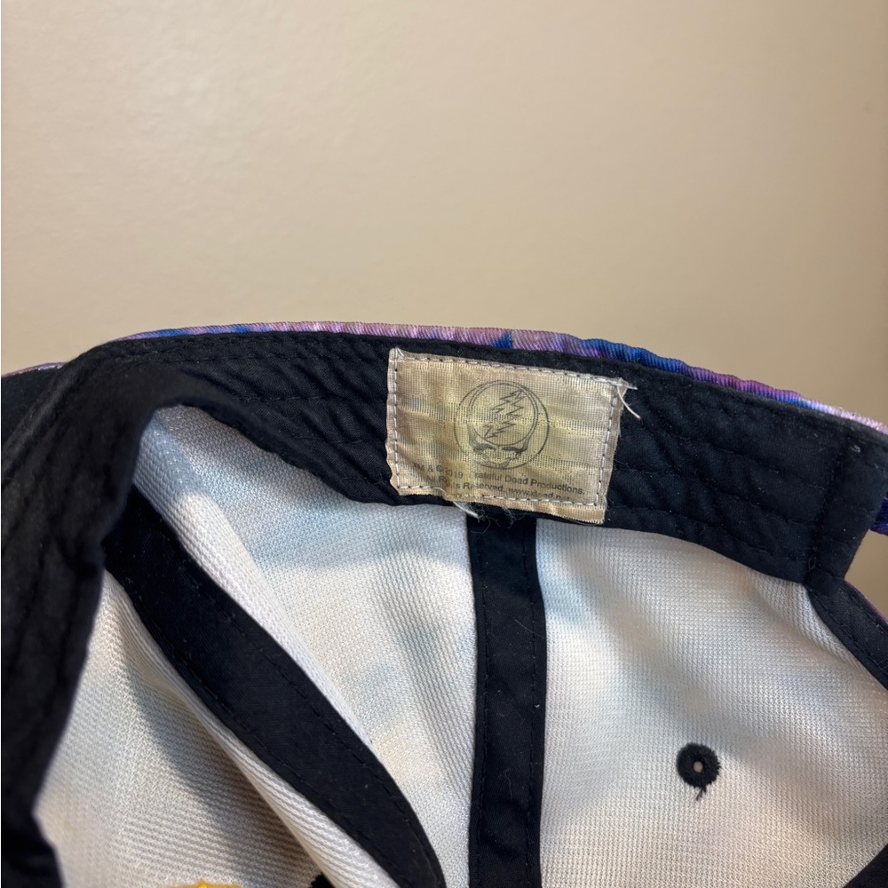 Tie-Dye Grateful Dead Baseball Cap - Picture 5 of 5
